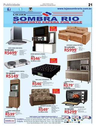 21Publicidade Jornal Correio do Sul
Quinta-Feira, 6 de Abril de 2017
 