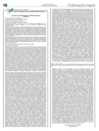 18 Publicações legaisJornal Correio do Sul
Sexta-Feira, 6 de Abril de 2018
 