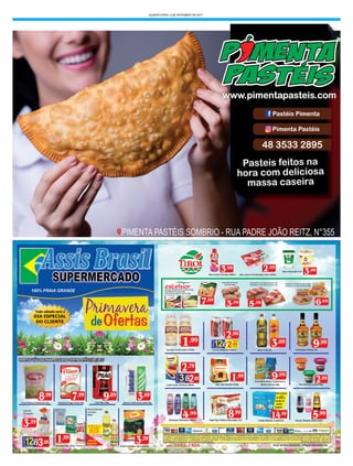 QUARTA-FEIRA, 6 DE SETEMBRO DE 2017
 