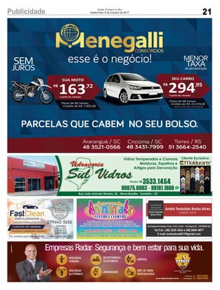 21Publicidade Jornal Correio do Sul
Sexta-Feira, 6 de Outubro de 2017
 