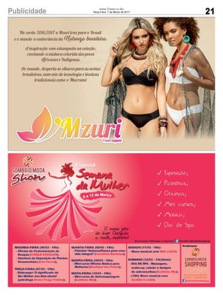 21Publicidade Jornal Correio do Sul
Terça-Feira, 7 de Março de 2017
 