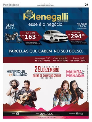 21Publicidade Jornal Correio do Sul
Sexta-Feira, 8 de Dezembro de 2017
 