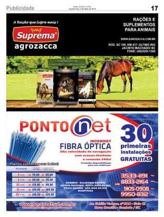 17Publicidade Jornal Correio do Sul
Quarta-Feira, 9 de Maio de 2018
 