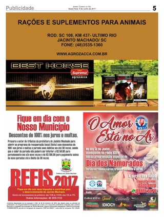 5Publicidade Jornal Correio do Sul
Sexta-Feira, 9 de Junho de 2017
 