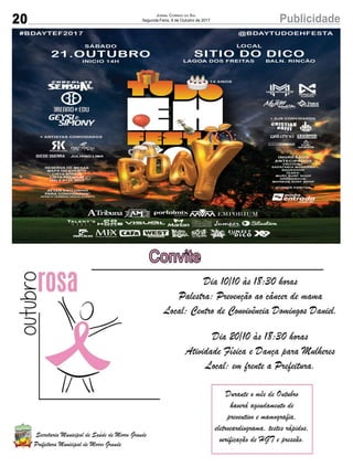 20 PublicidadeJornal Correio do Sul
Segunda-Feira, 9 de Outubro de 2017
 