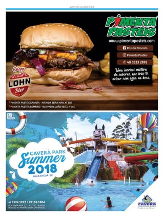 QUARTA-FEIRA, 10 DE JANEIRO DE 2018
 