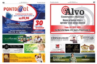 16 PublicidadeJornal Correio do Sul
Segunda-feira, 10 de Setembro de 2018 17Publicidade Jornal Correio do Sul
Segunda-feira, 10 de Setembro de 2018
 