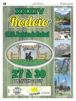 18 PublicidadeJornal Correio do Sul
Terça-Feira, 11 de Julho de 2017
 