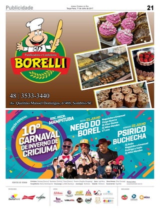 21Publicidade Jornal Correio do Sul
Terça-Feira, 11 de Julho de 2017
 