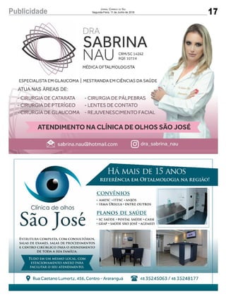 17Publicidade Jornal Correio do Sul
Segunda-Feira, 11 de Junho de 2018
 