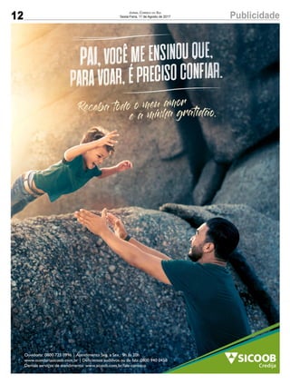 12 PublicidadeJornal Correio do Sul
Sexta-Feira, 11 de Agosto de 2017
 