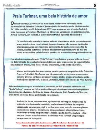 5Publicidade Jornal Correio do Sul
Sexta-Feira, 11 de Agosto de 2017
 