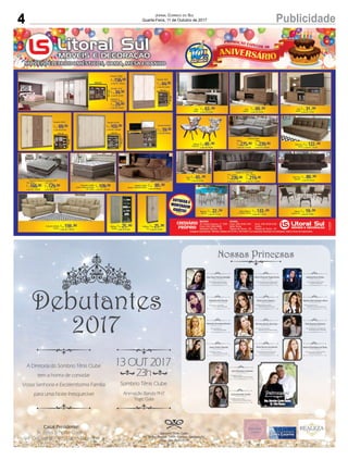 4 PublicidadeJornal Correio do Sul
Quarta-Feira, 11 de Outubro de 2017
 