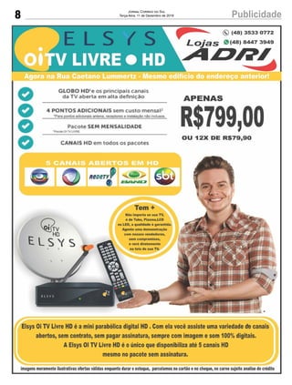 8 PublicidadeJornal Correio do Sul
Terça-feira, 11 de Dezembro de 2018
 