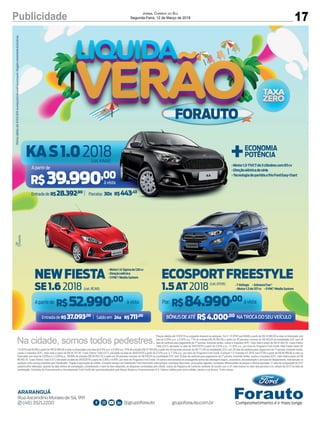 17Publicidade Jornal Correio do Sul
Segunda-Feira, 12 de Março de 2018
 