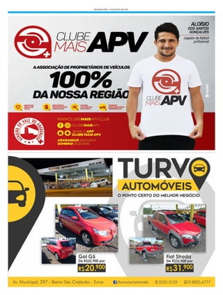 SEGUNDA-FEIRA, 13 DE AGOSTO DE 2018
 