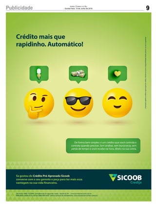 9Publicidade Jornal Correio do Sul
Quinta-Feira, 14 de Junho de 2018
 