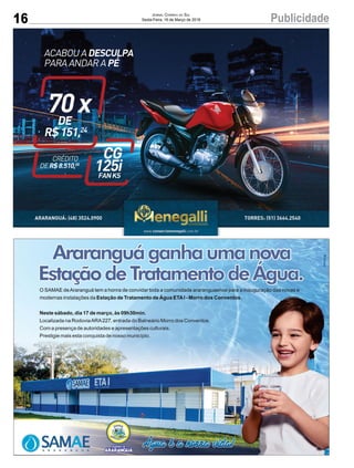 16 PublicidadeJornal Correio do Sul
Sexta-Feira, 16 de Março de 2018
 