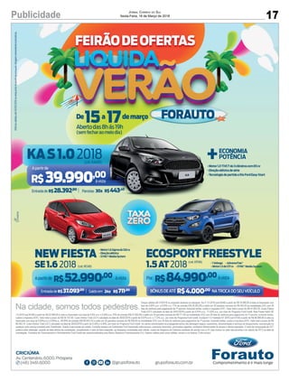 17Publicidade Jornal Correio do Sul
Sexta-Feira, 16 de Março de 2018
 
