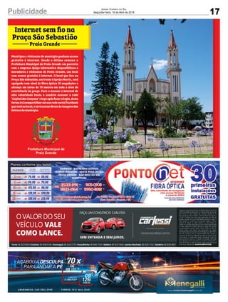 17Publicidade Jornal Correio do Sul
Segunda-Feira, 16 de Abril de 2018
 