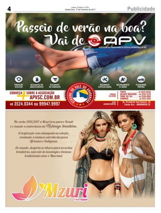 4 PublicidadeJornal Correio do Sul
Sexta-Feira, 17 de Fevereiro de 2017
 