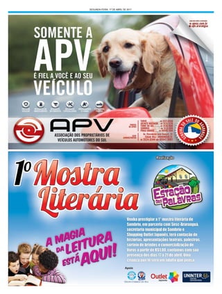 SEGUNDA-FEIRA, 17 DE ABRIL DE 2017
 