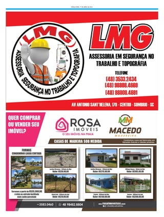 TERÇA-FEIRA, 17 DE ABRIL DE 2018
 