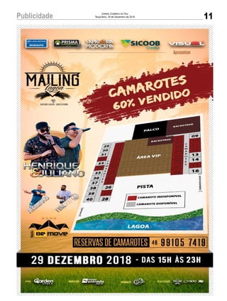 11Publicidade Jornal Correio do Sul
Terça-feira, 18 de Dezembro de 2018
 