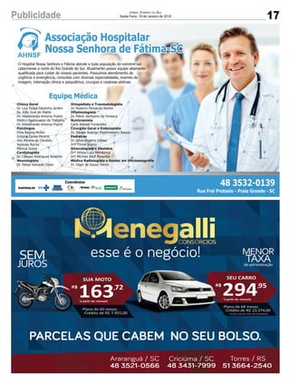 17Publicidade Jornal Correio do Sul
Sexta-Feira, 19 de Janeiro de 2018
 