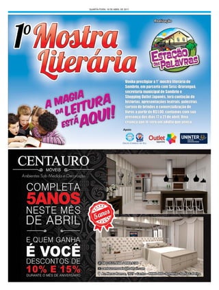 QUARTA-FEIRA, 19 DE ABRIL DE 2017
 