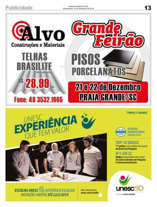 13Publicidade Jornal Correio do Sul
Quarta-feira, 19 de Dezembro de 2018
 