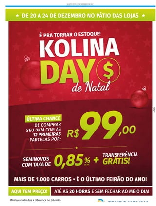 QUARTA-FEIRA, 19 DE DEZEMBRO DE 2018
 