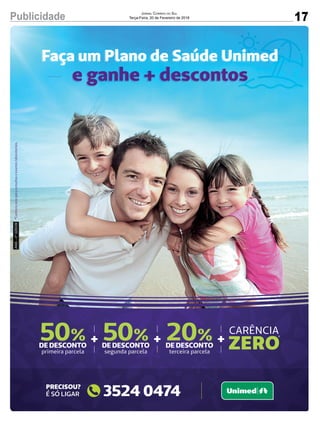 17Publicidade Jornal Correio do Sul
Terça-Feira, 20 de Fevereiro de 2018
 