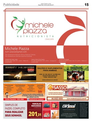 15Publicidade Jornal Correio do Sul
Terça-Feira, 20 de Junho de 2017
 