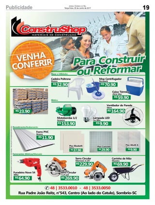 19Publicidade Jornal Correio do Sul
Terça-Feira, 20 de Junho de 2017
 