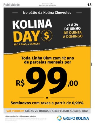 13Publicidade Jornal Correio do Sul
Quarta-Feira, 20 de Junho de 2018
 