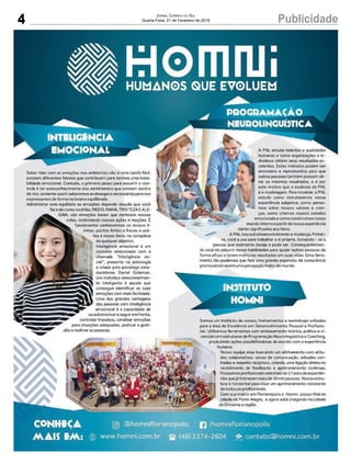 4 PublicidadeJornal Correio do Sul
Quarta-Feira, 21 de Fevereiro de 2018
 