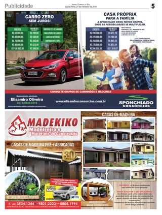 5Publicidade Jornal Correio do Sul
Quarta-Feira, 21 de Fevereiro de 2018
 