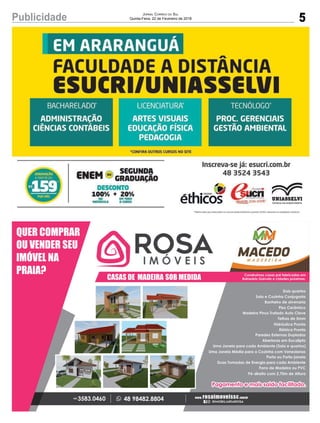 5Publicidade Jornal Correio do Sul
Quinta-Feira, 22 de Fevereiro de 2018
 