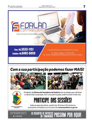 7Publicidade Jornal Correio do Sul
Segunda-feira, 22 de Outubro de 2018
 