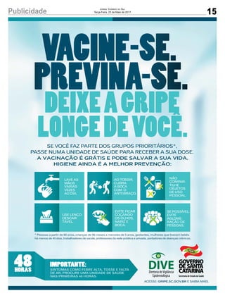 15Publicidade Jornal Correio do Sul
Terça-Feira, 23 de Maio de 2017
 