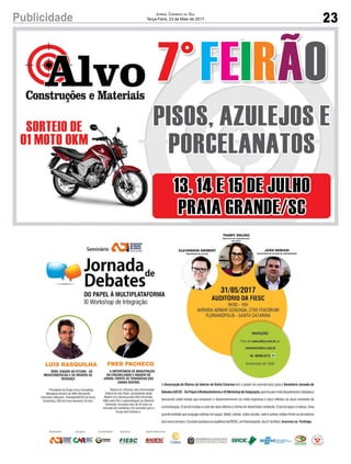 23Publicidade Jornal Correio do Sul
Terça-Feira, 23 de Maio de 2017
 