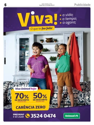 6 PublicidadeJornal Correio do Sul
Terça-Feira, 23 de Maio de 2017
 