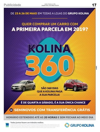 17Publicidade Jornal Correio do Sul
Quarta-Feira, 23 de Maio de 2018
 