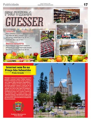 17Publicidade Jornal Correio do Sul
Quarta-Feira, 24 de Abril de 2018
 
