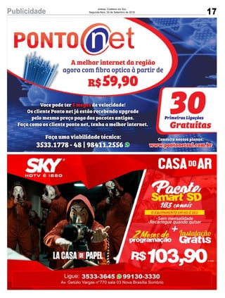 17Publicidade Jornal Correio do Sul
Segunda-feira, 24 de Setembro de 2018
 
