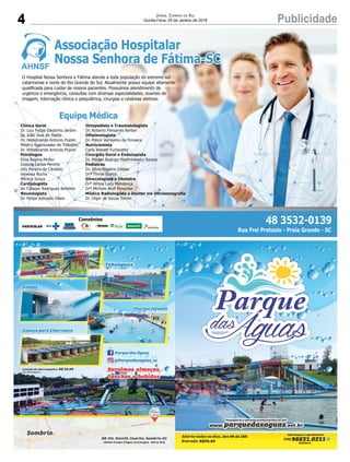 4 PublicidadeJornal Correio do Sul
Quinta-Feira, 25 de Janeiro de 2018
 
