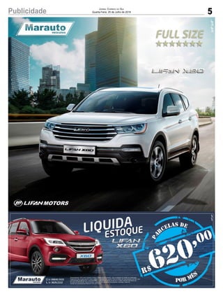 5Publicidade Jornal Correio do Sul
Quarta-Feira, 25 de Julho de 2018
 