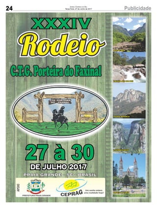24 PublicidadeJornal Correio do Sul
Terça-Feira, 27 de Junho de 2017
 