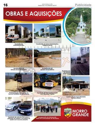 16 PublicidadeJornal Correio do Sul
Quarta-Feira, 27 de Setembro de 2017
 